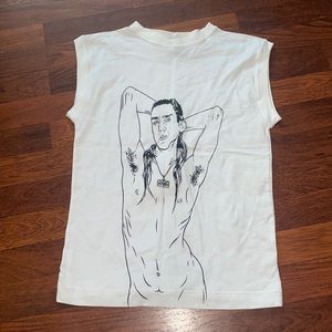 Jeremy Scott sleeveless tank